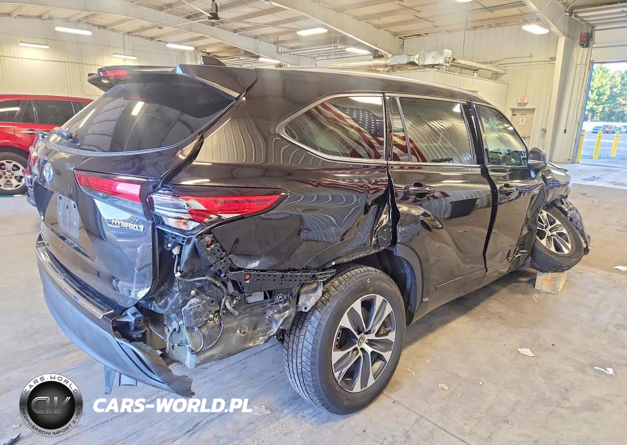 2020 Toyota Highlander Hybrid Xle VIN:5TDGBRCH4LS002186 - 3