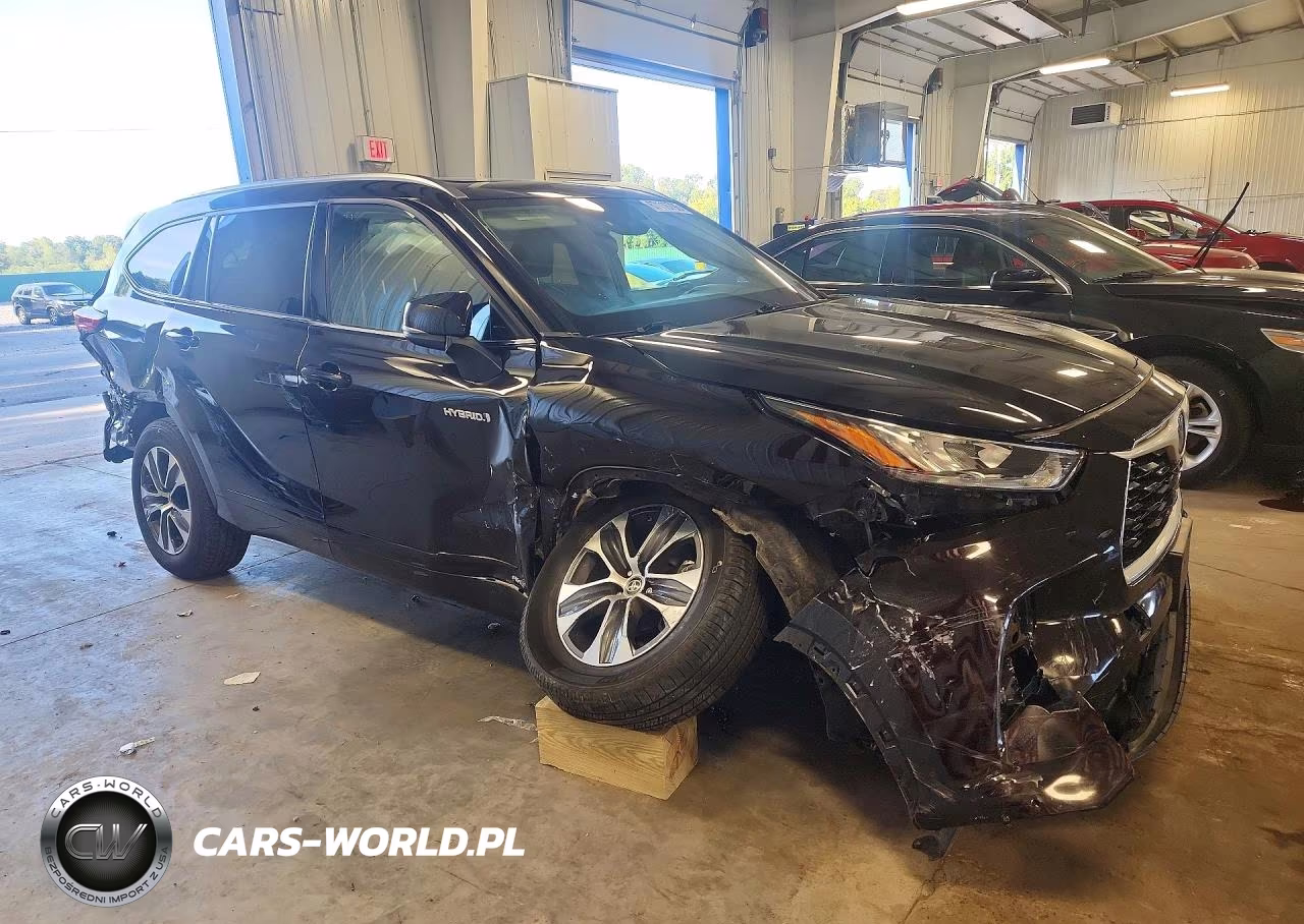 2020 Toyota Highlander Hybrid Xle VIN:5TDGBRCH4LS002186 - 4