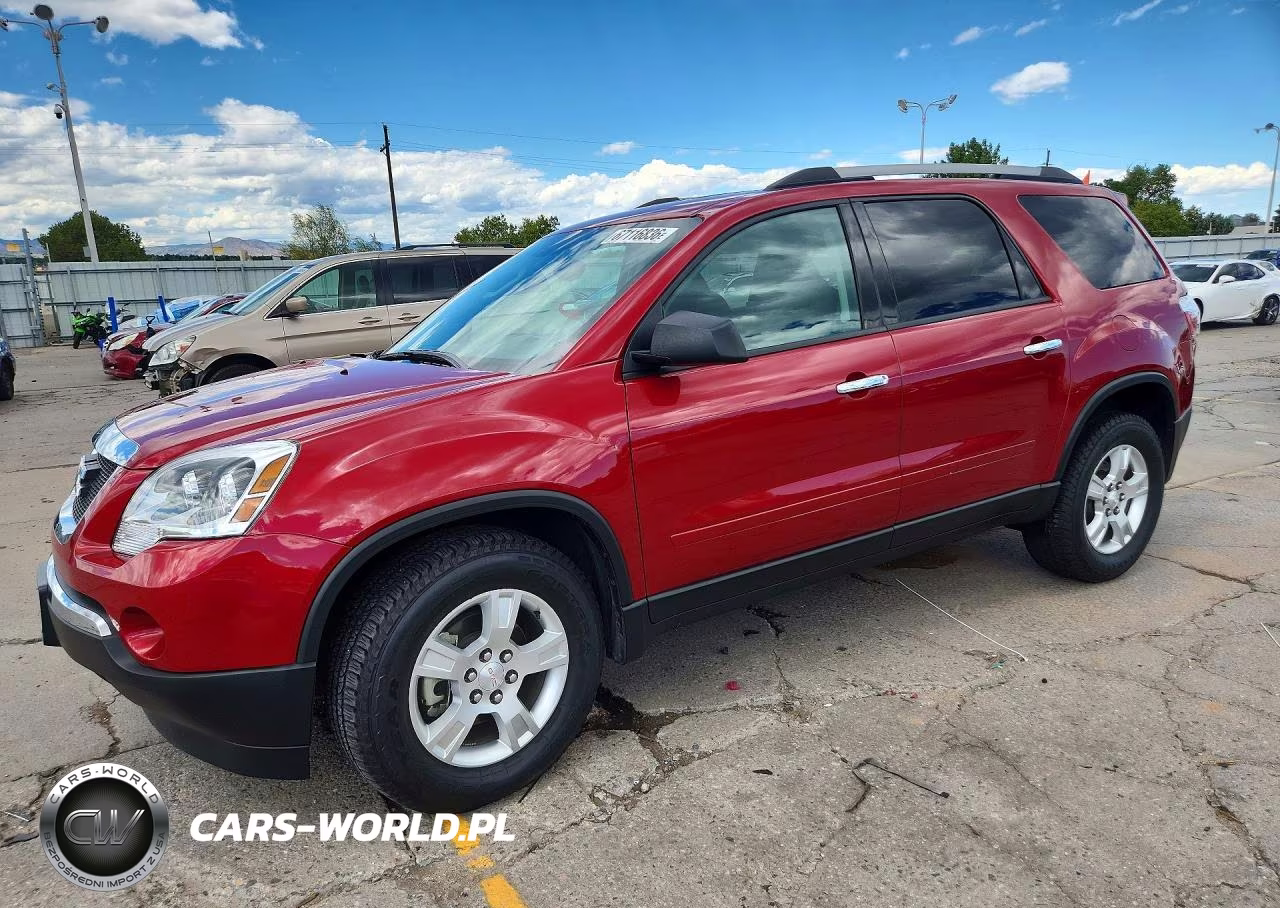 2012 GMC Acadia Sle VIN:1GKKRNED6CJ353868 - 1