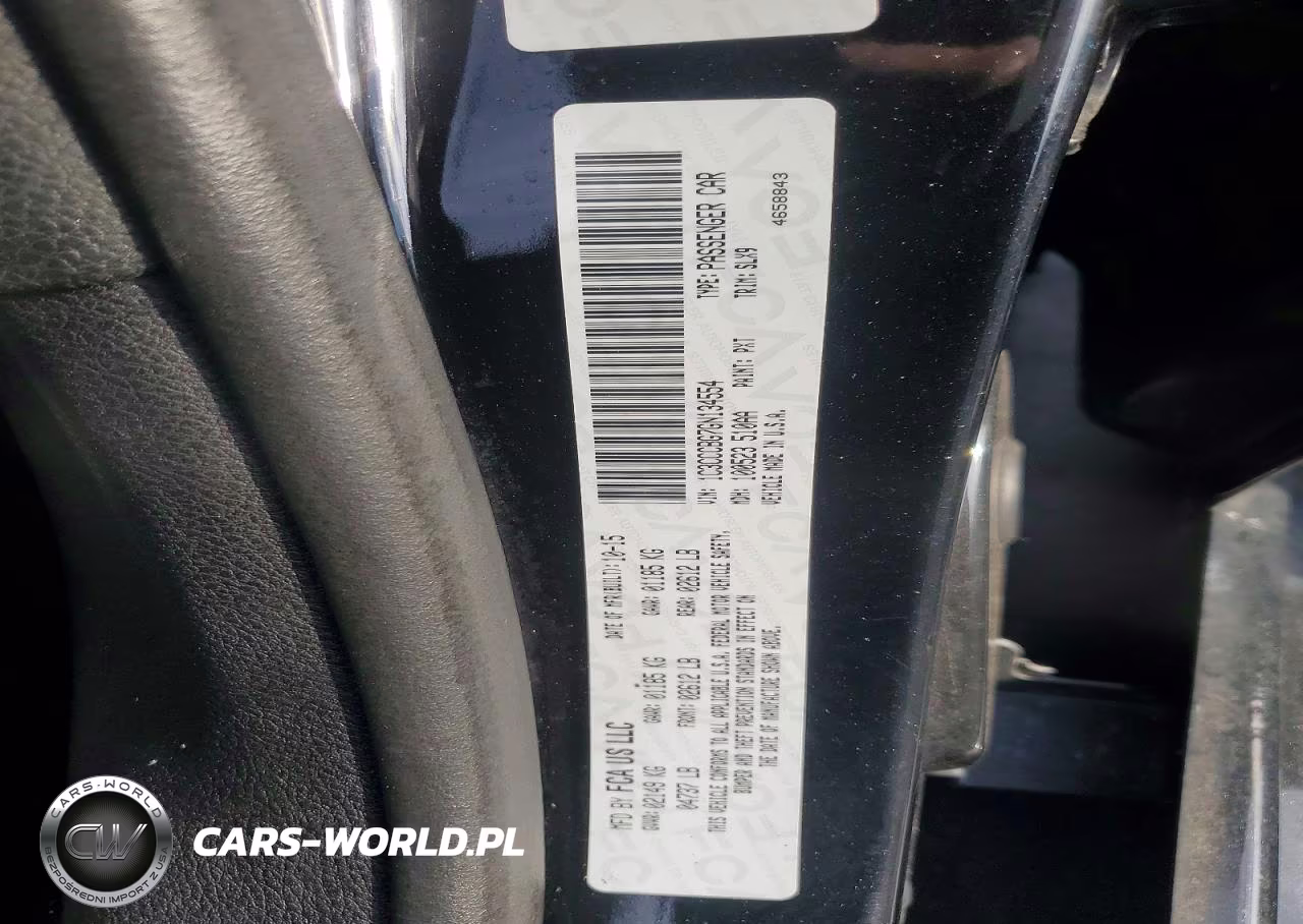 2016 Chrysler 200 S VIN:1C3CCCBG7GN134554 - 12