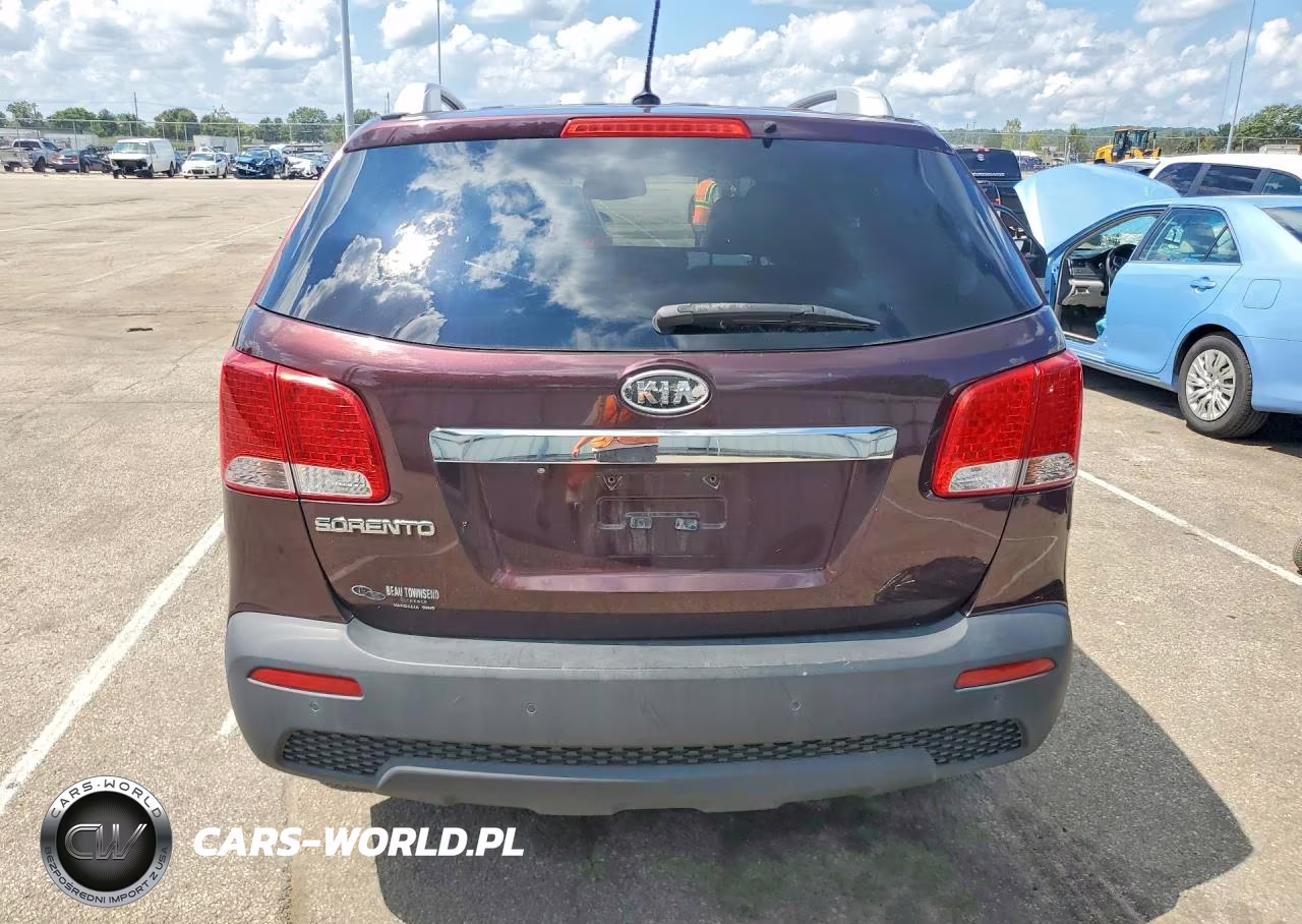 2011 Kia Sorento Lx VIN:5XYKT4A15BG151704 - 6