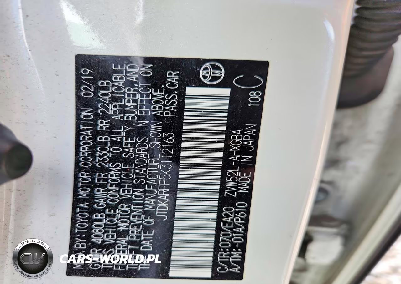 2019 Toyota Prius Prime Advanced VIN:JTDKARFP5K3112163 - 12