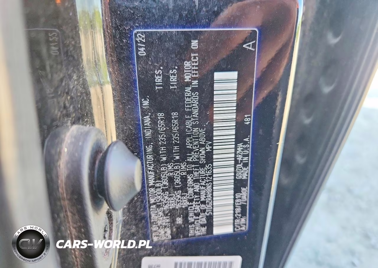2022 Toyota Highlander Xle VIN:5TDGZRAH8NS121635 - 13