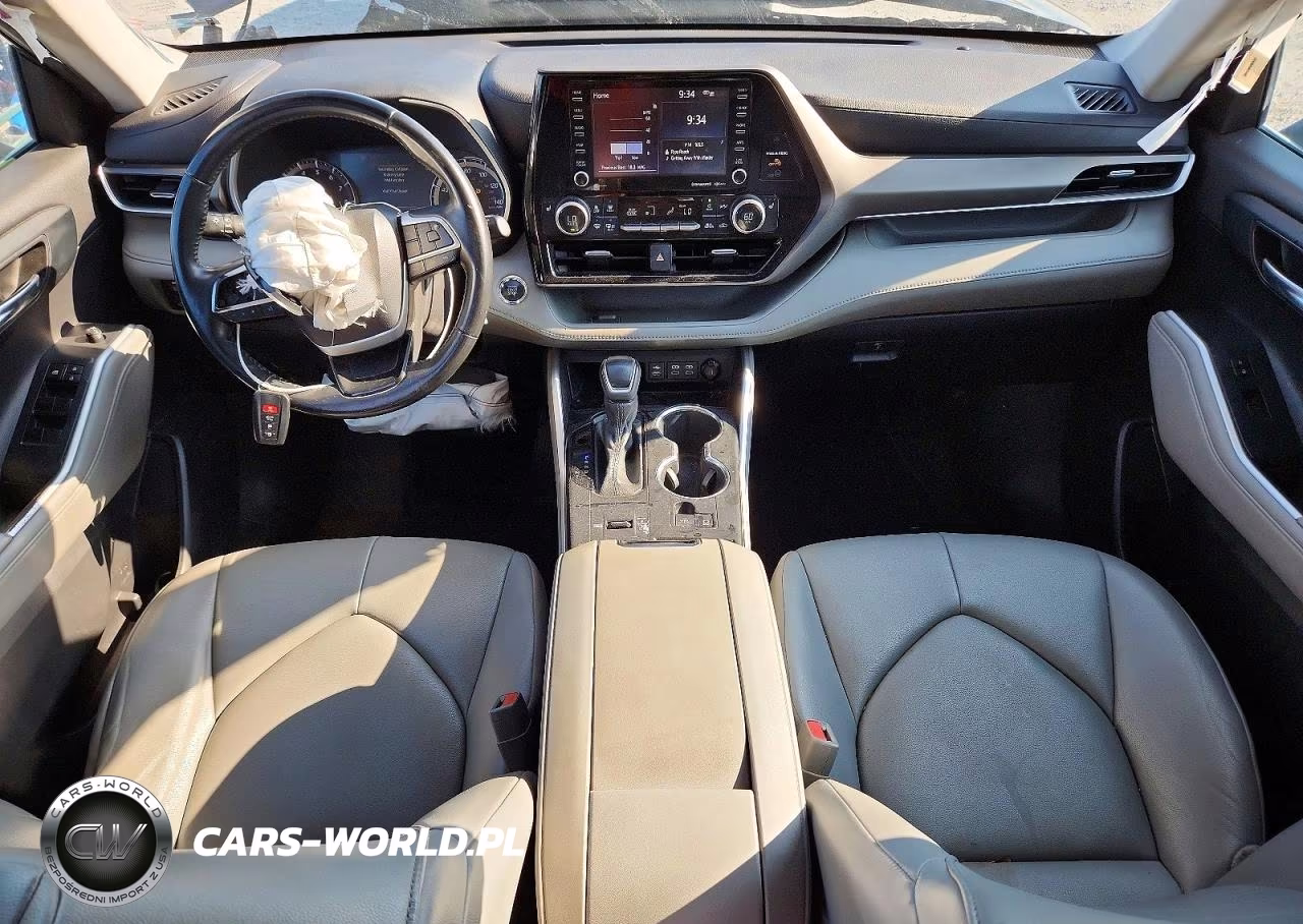 2022 Toyota Highlander Xle VIN:5TDGZRAH8NS121635 - 8