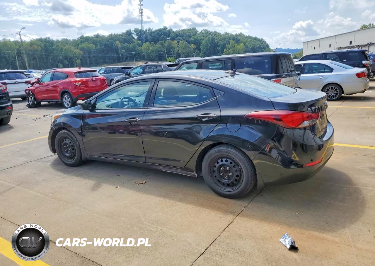 2016 Hyundai Elantra Se VIN:5NPDH4AE4GH793621 - 2