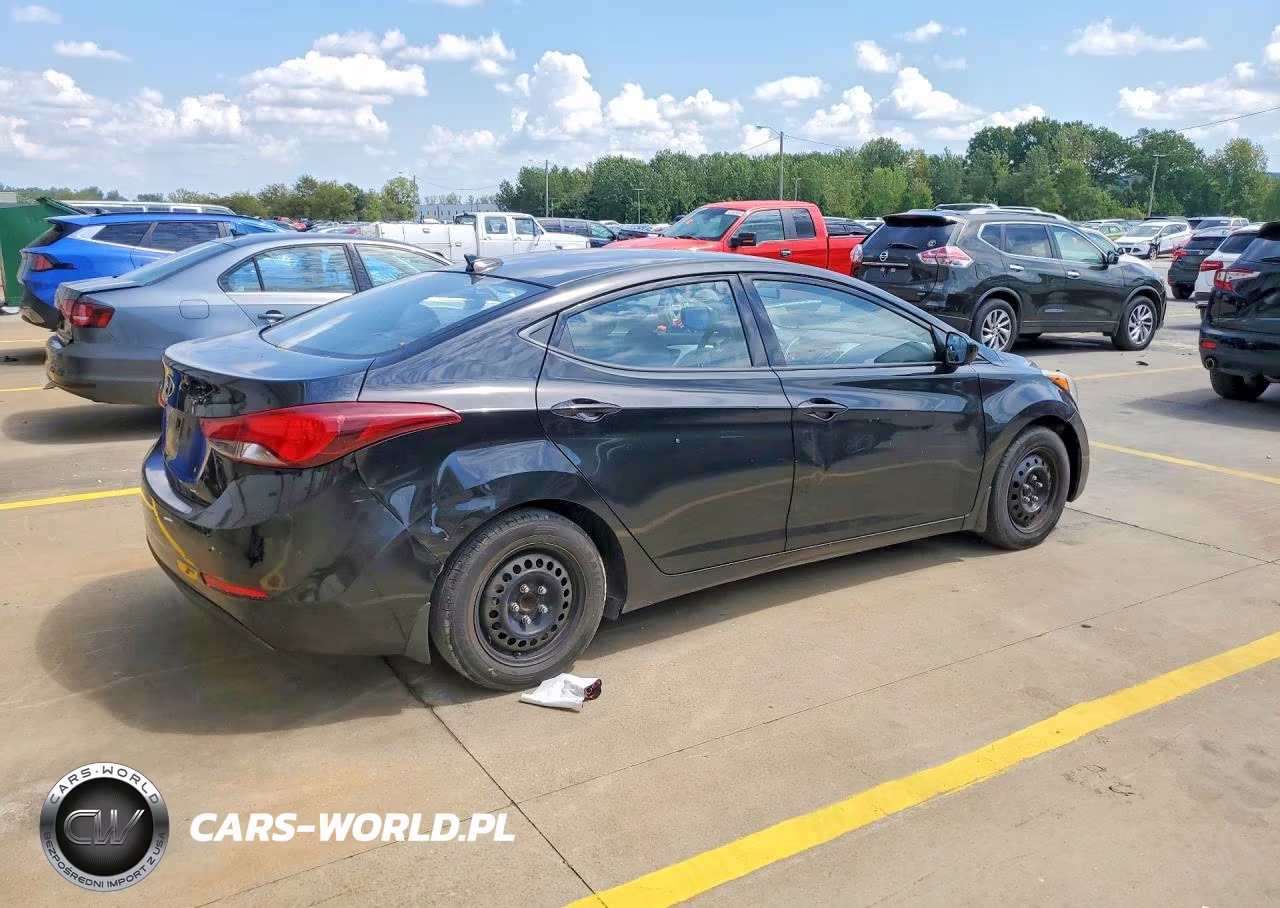 2016 Hyundai Elantra Se VIN:5NPDH4AE4GH793621 - 3