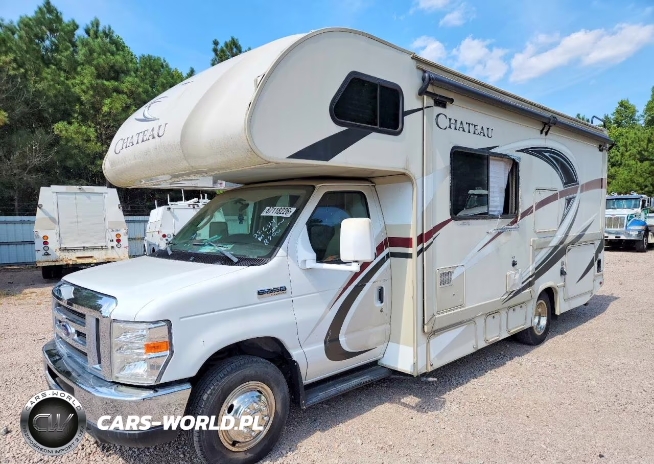 2018 Thor Motor Coach Chateau Rv VIN:1FDWE3FS0JDC00968 - 2