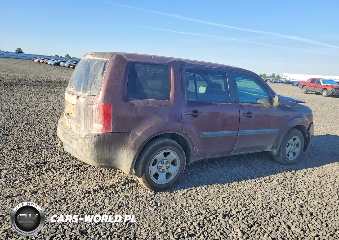 2014 Honda Pilot Lx VIN:5FNYF4H2XEB030341 - 3