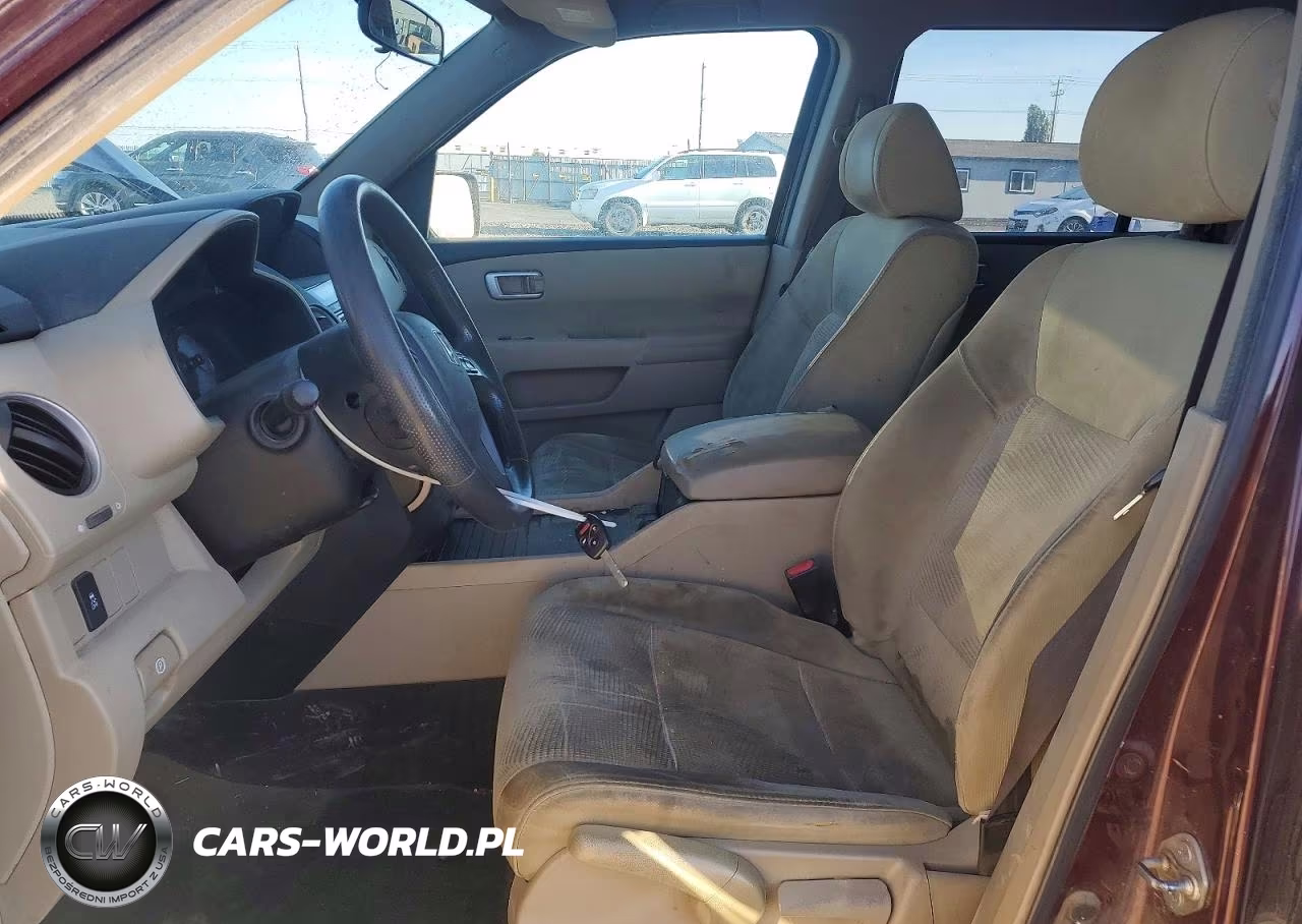 2014 Honda Pilot Lx VIN:5FNYF4H2XEB030341 - 7