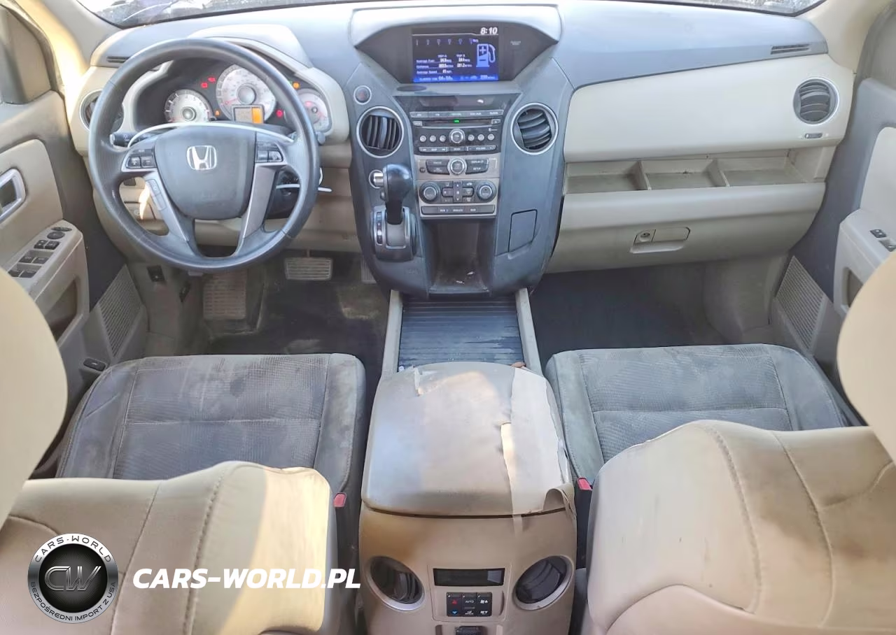 2014 Honda Pilot Lx VIN:5FNYF4H2XEB030341 - 8
