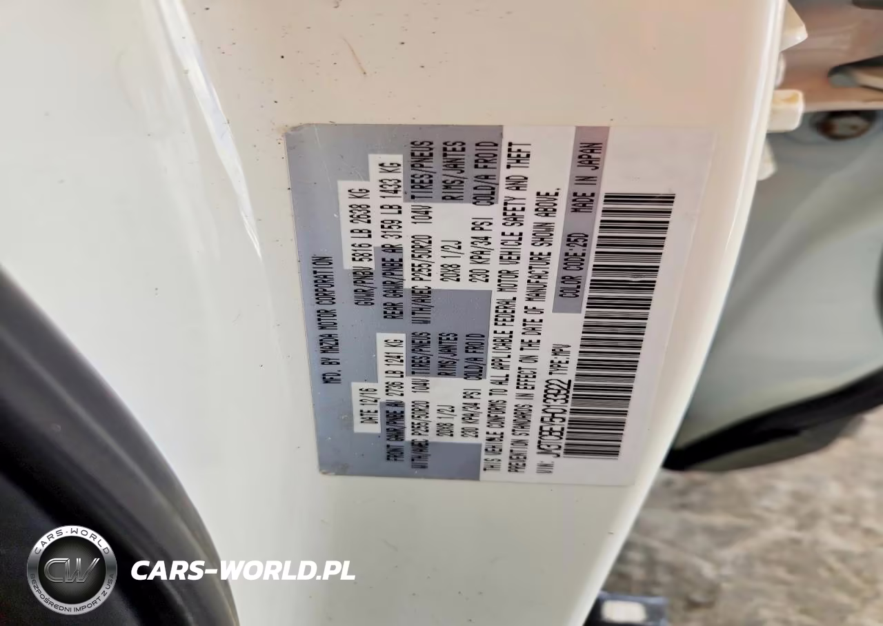 2017 Mazda Cx-9 Signature VIN:JM3TCBEY5H0133922 - 12