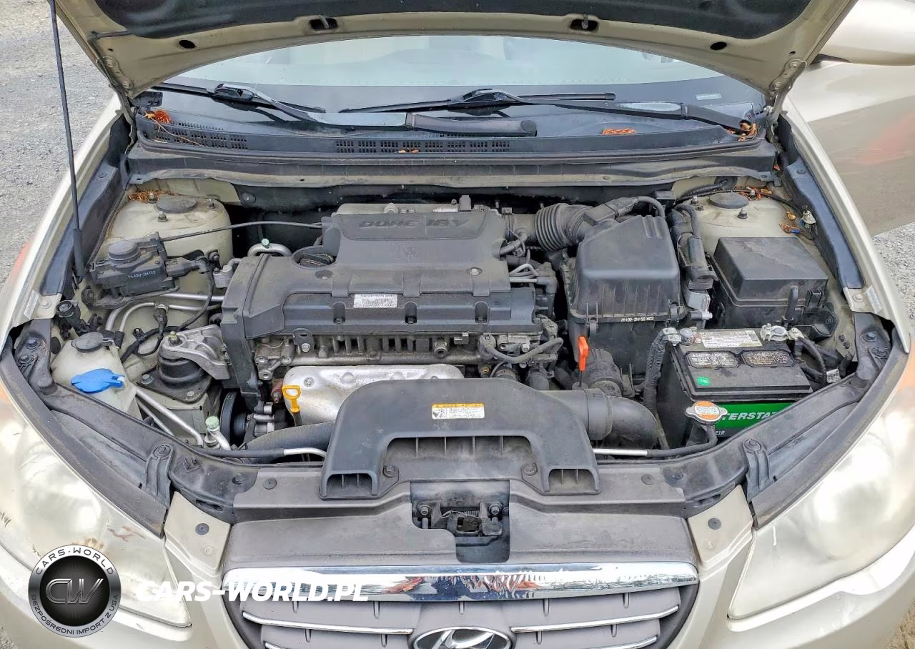 2008 Hyundai Elantra Gls VIN:KMHDU46D08U538155 - 11