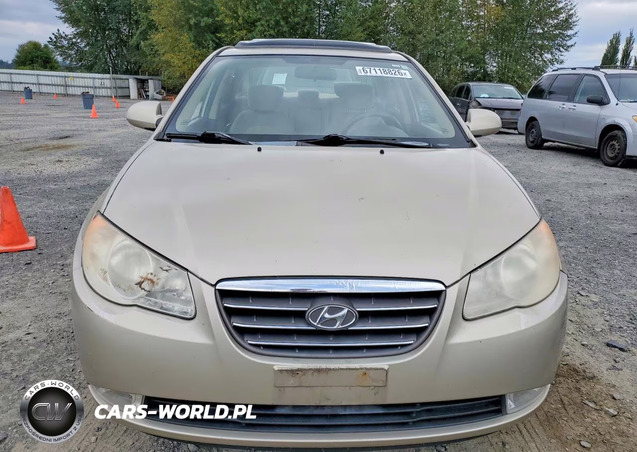 2008 Hyundai Elantra Gls VIN:KMHDU46D08U538155 - 5