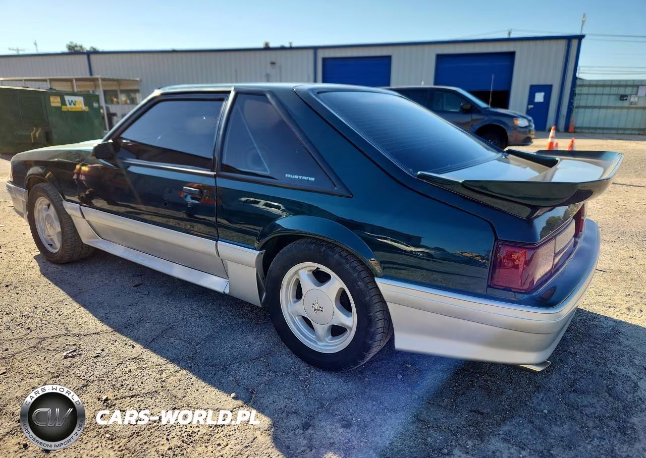 1992 Ford Mustang Lx VIN:1FACP41E1NF142247 - 2