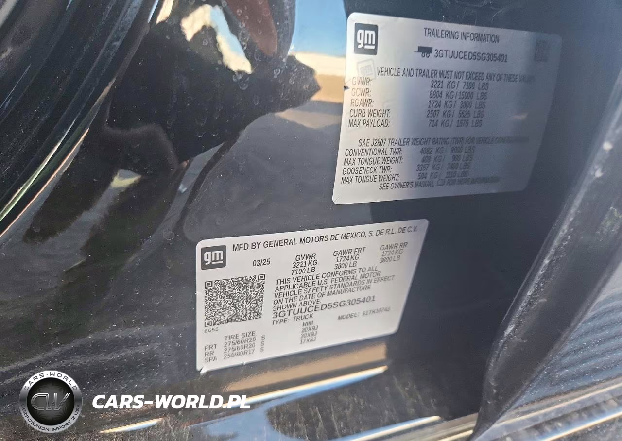 2025 GMC Sierra K1500 Elevation VIN:3GTUUCED5SG305401 - 12