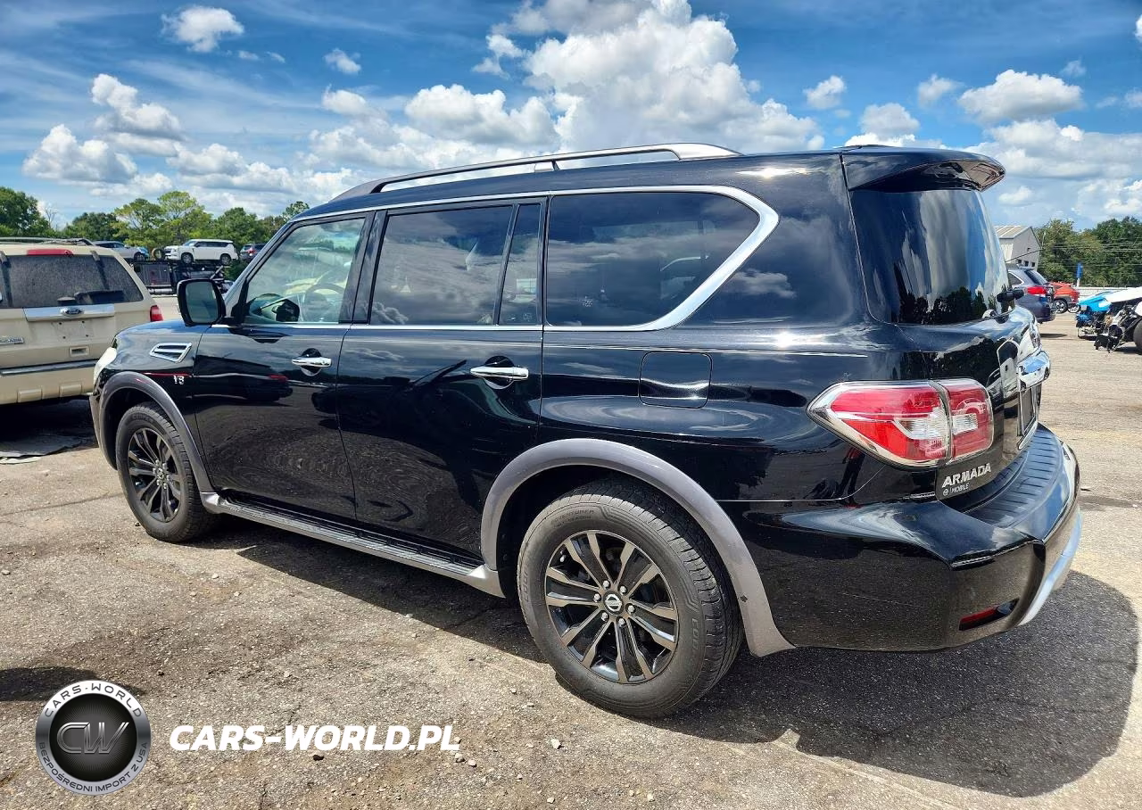 2017 Nissan Armada Platinum VIN:JN8AY2NF5H9301493 - 2