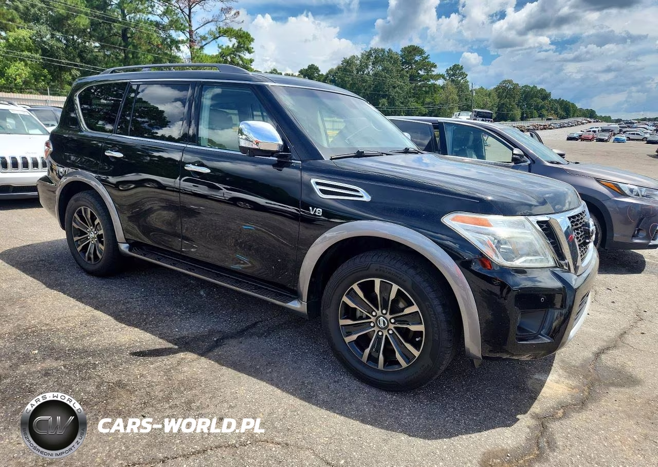 2017 Nissan Armada Platinum VIN:JN8AY2NF5H9301493 - 4