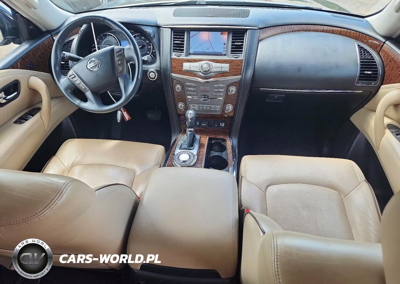 2017 Nissan Armada Platinum VIN:JN8AY2NF5H9301493 - 8