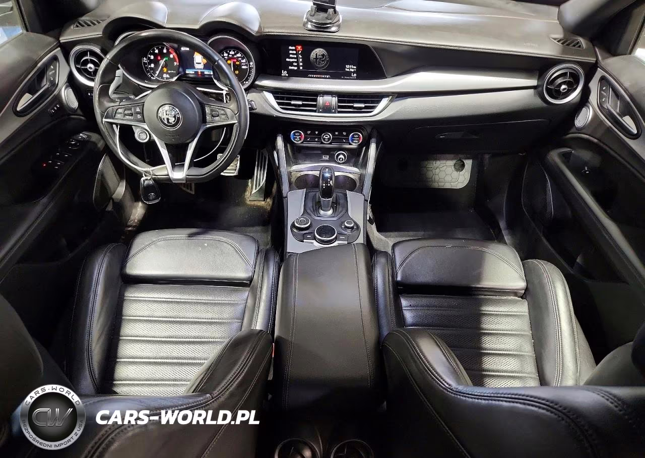 2019 Alfa Romeo Stelvio Ti VIN:ZASPAKBN7K7C41474 - 8