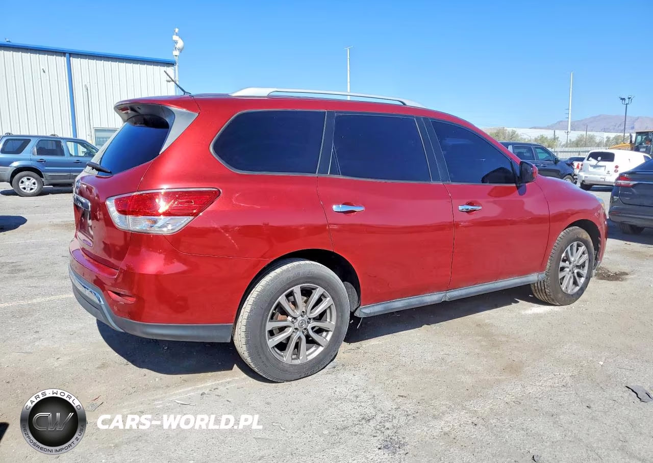 2015 Nissan Pathfinder S VIN:5N1AR2MN7FC705487 - 3