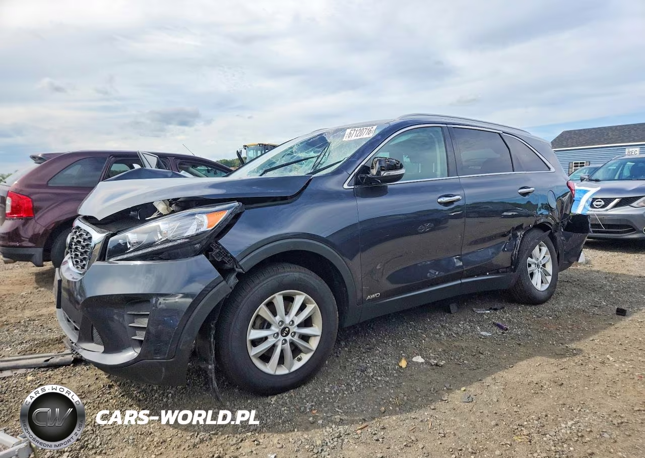 2019 Kia Sorento Lx V6 VIN:5XYPGDA55KG459209 - 1