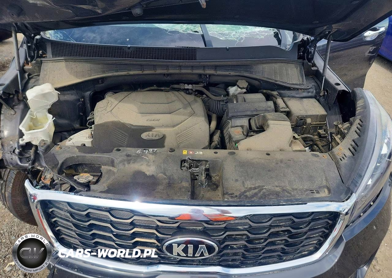 2019 Kia Sorento Lx V6 VIN:5XYPGDA55KG459209 - 12