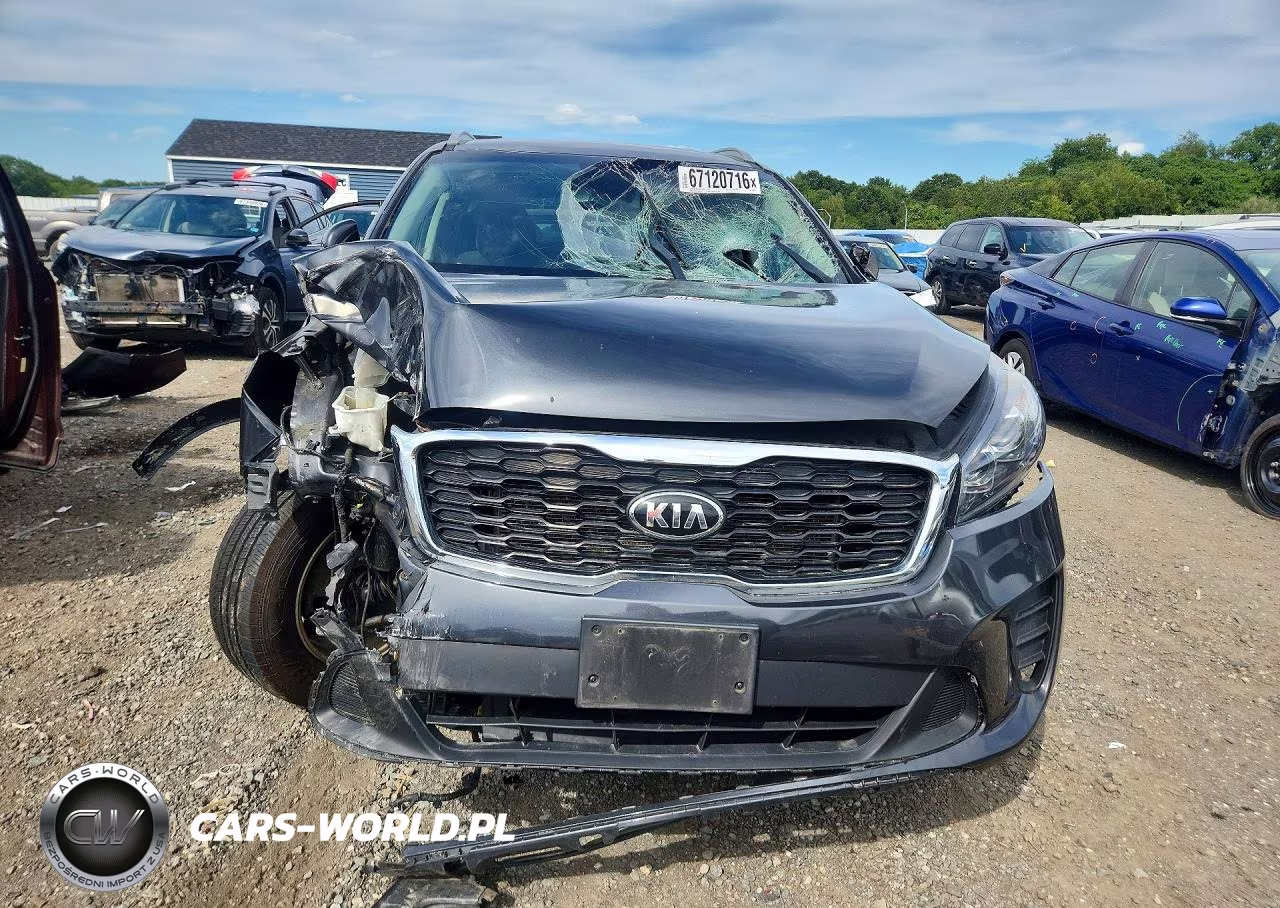 2019 Kia Sorento Lx V6 VIN:5XYPGDA55KG459209 - 5