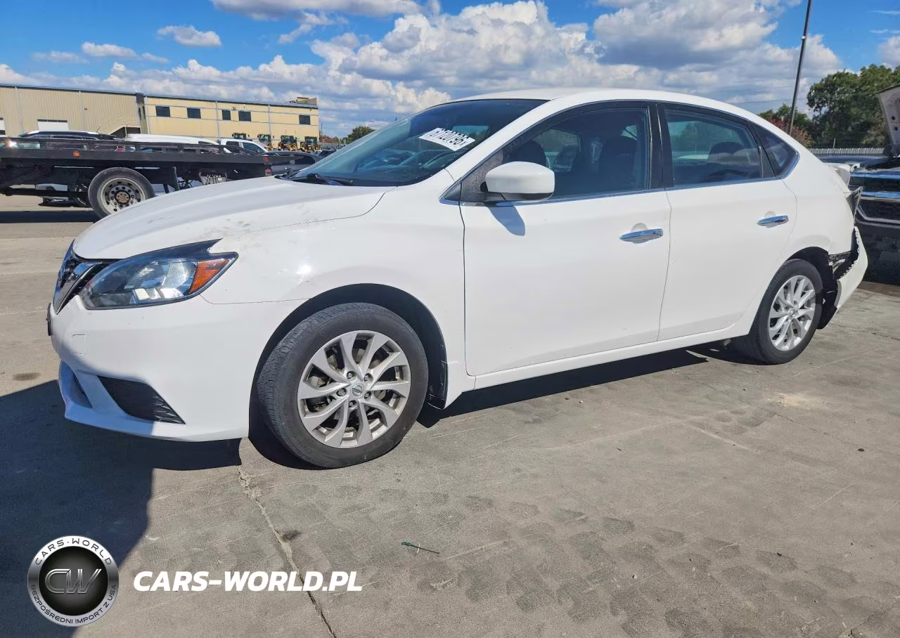 2018 Nissan Sentra Sv VIN:3N1AB7APXJL654725 - 1