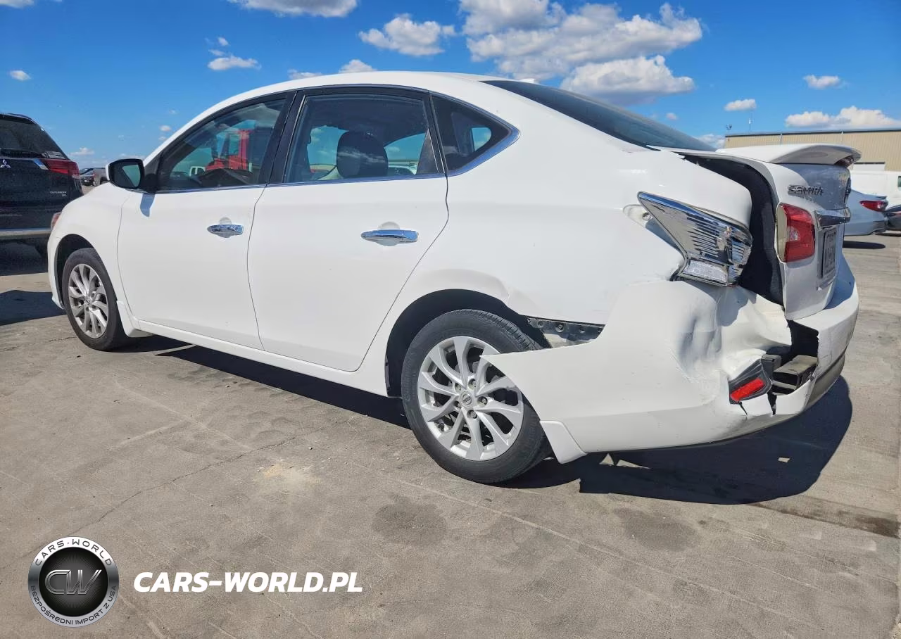 2018 Nissan Sentra Sv VIN:3N1AB7APXJL654725 - 2