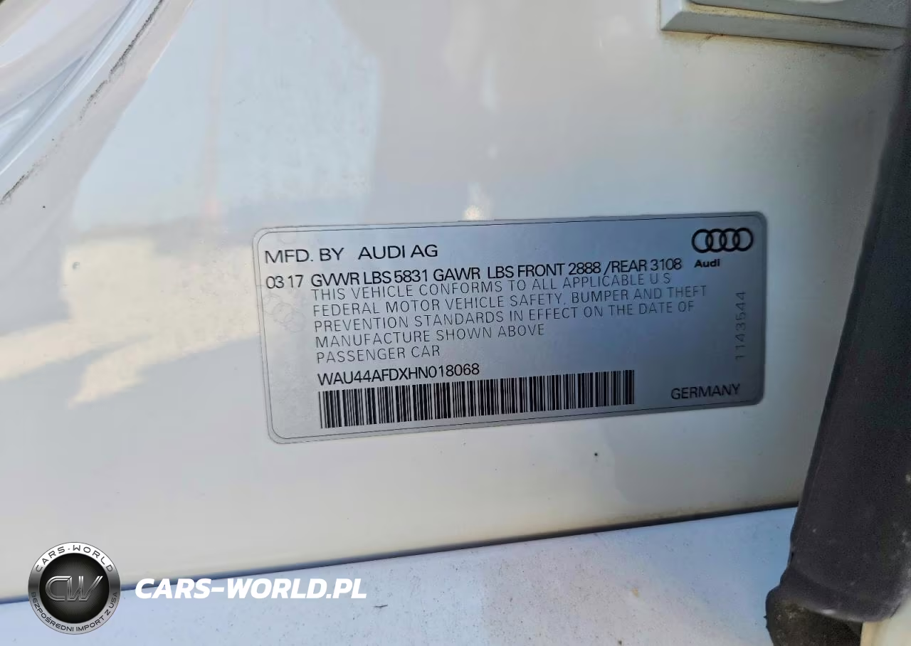 2017 Audi A8 L Quattro VIN:WAU44AFDXHN018068 - 12