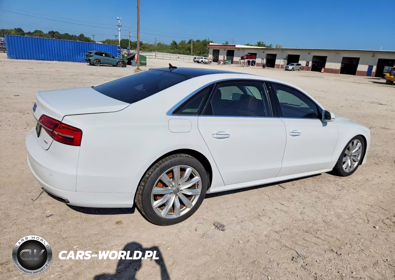 2017 Audi A8 L Quattro VIN:WAU44AFDXHN018068 - 3