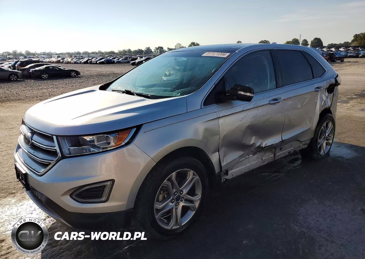 2017 Ford Edge Titanium VIN:2FMPK3K96HBB79088 - 1
