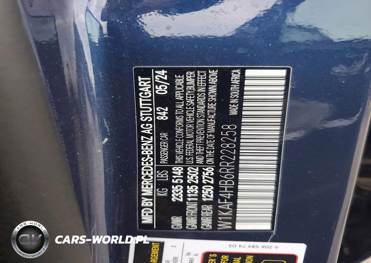 2024 Mercedes-Benz C 300 4Matic VIN:W1KAF4HB6RR228258 - 12