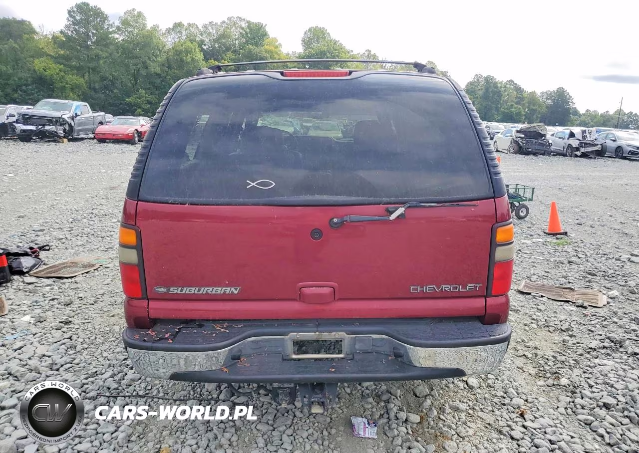 2004 Chevrolet Suburban C1500 VIN:3GNEC16Z44G325686 - 6