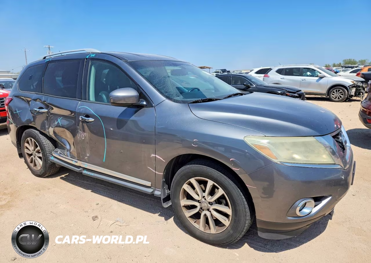 2015 Nissan Pathfinder Sl VIN:5N1AR2MN6FC723317 - 4