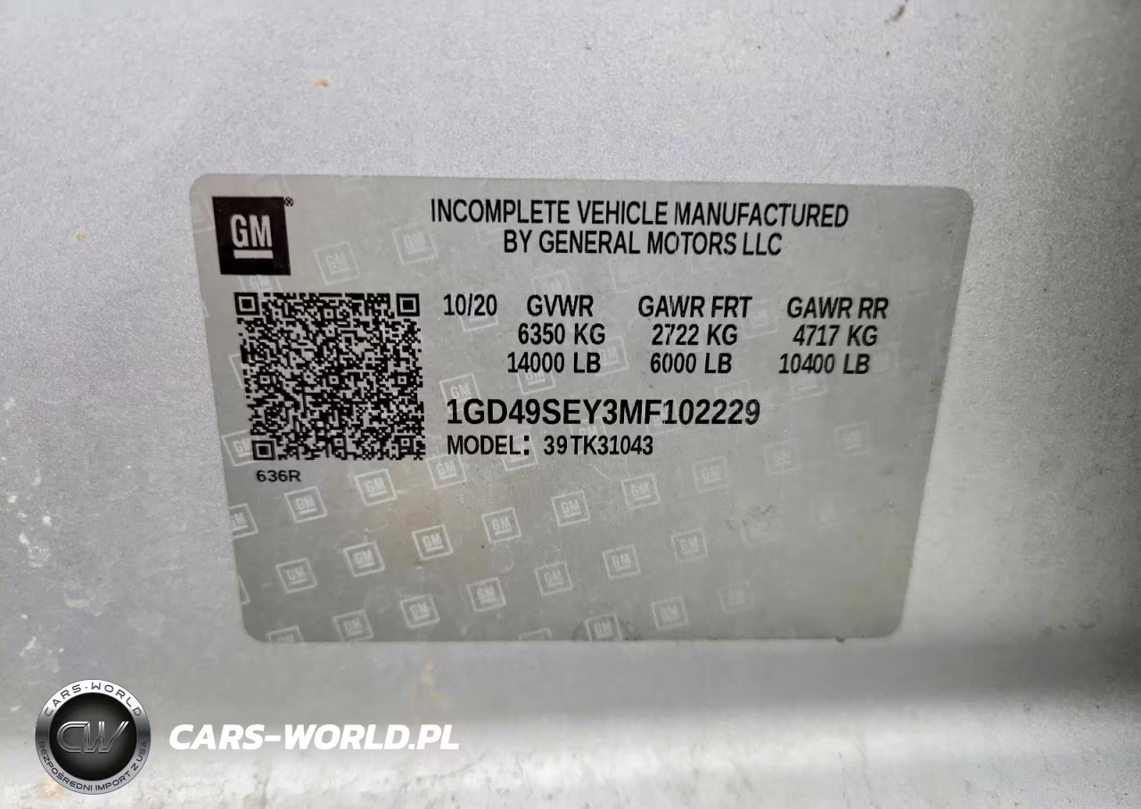 2021 GMC Sierra K3500 VIN:1GD49SEY3MF102229 - 13