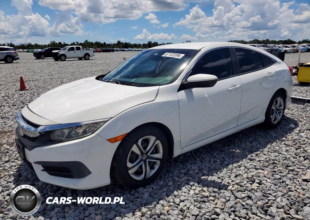 2017 Honda Civic Lx VIN:19XFC2F56HE024905 - 1