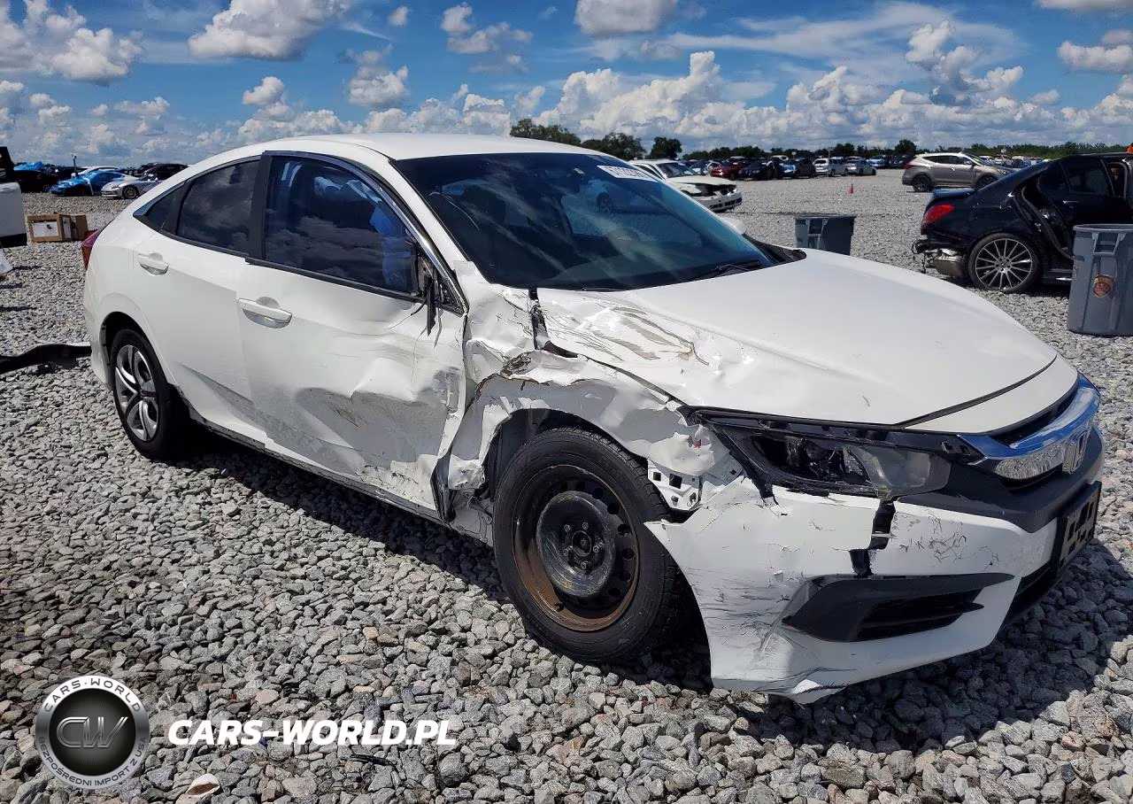 2017 Honda Civic Lx VIN:19XFC2F56HE024905 - 4