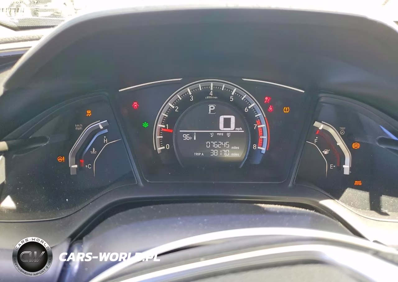2017 Honda Civic Lx VIN:19XFC2F56HE024905 - 9