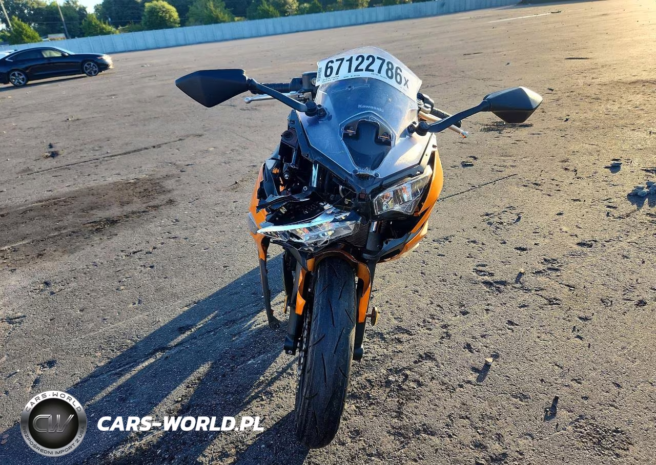 2025 Kawasaki Ex650 P VIN:ML5EXEP19SDAE3575 - 2