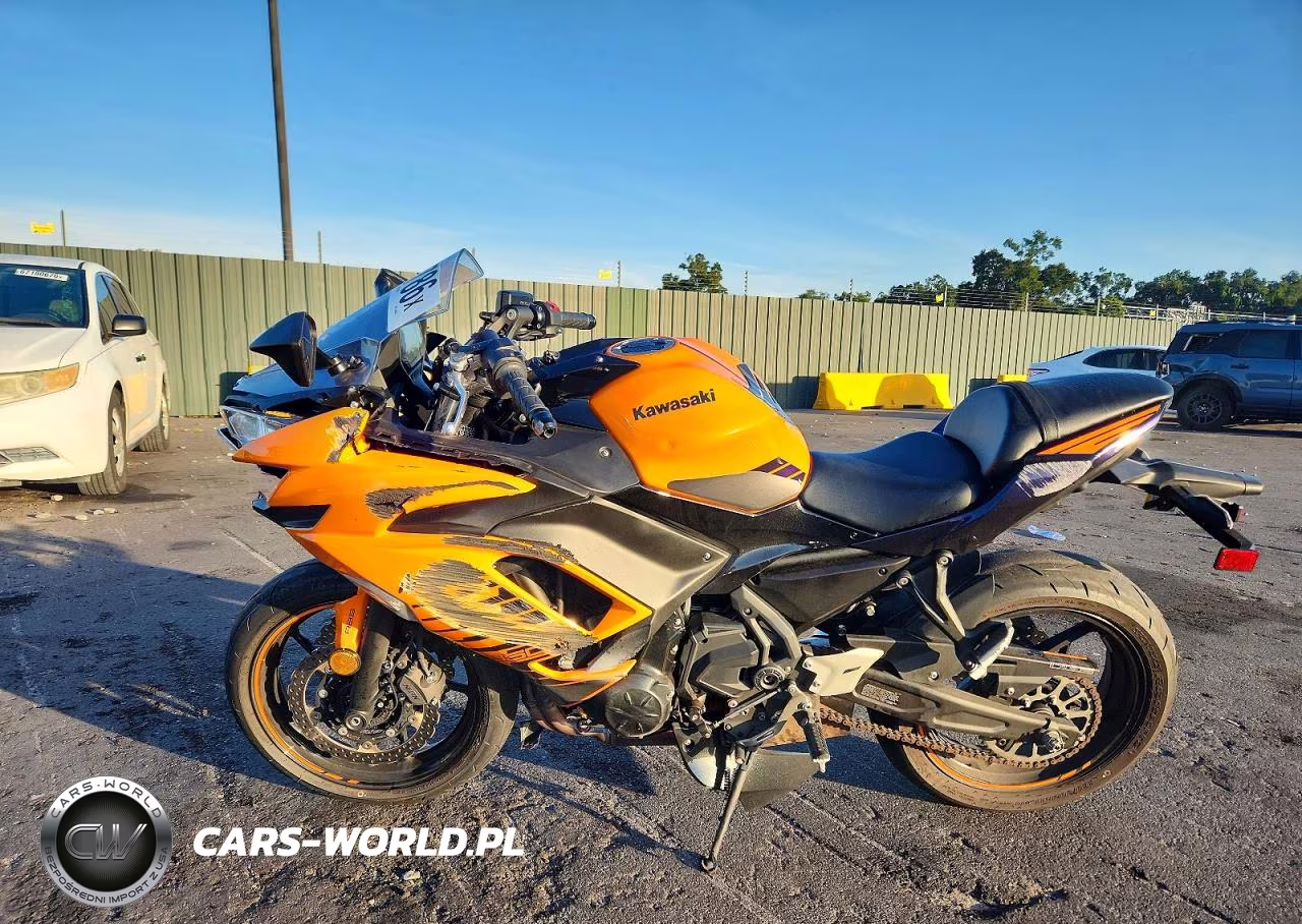 2025 Kawasaki Ex650 P VIN:ML5EXEP19SDAE3575 - 3