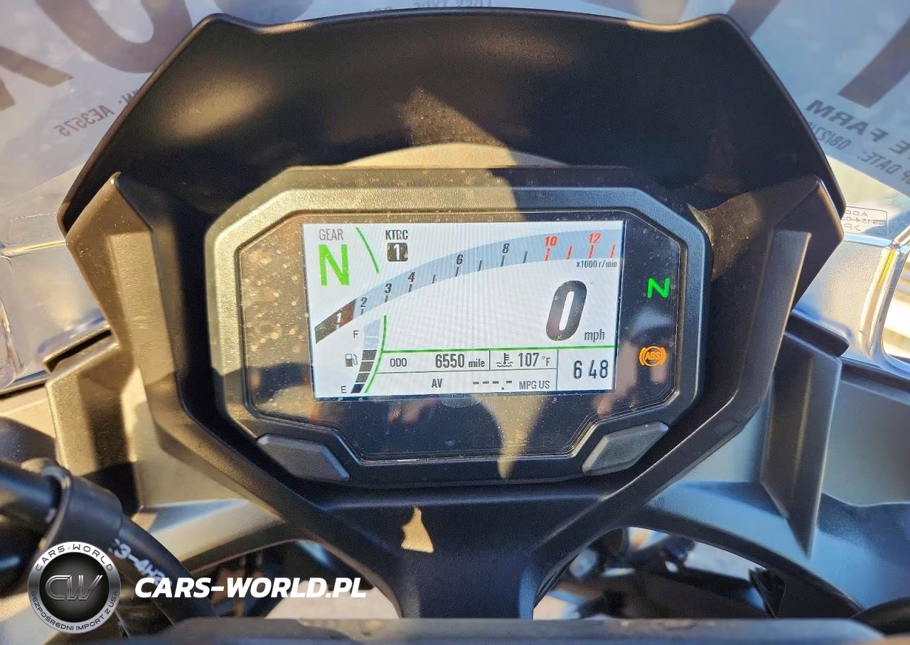 2025 Kawasaki Ex650 P VIN:ML5EXEP19SDAE3575 - 7