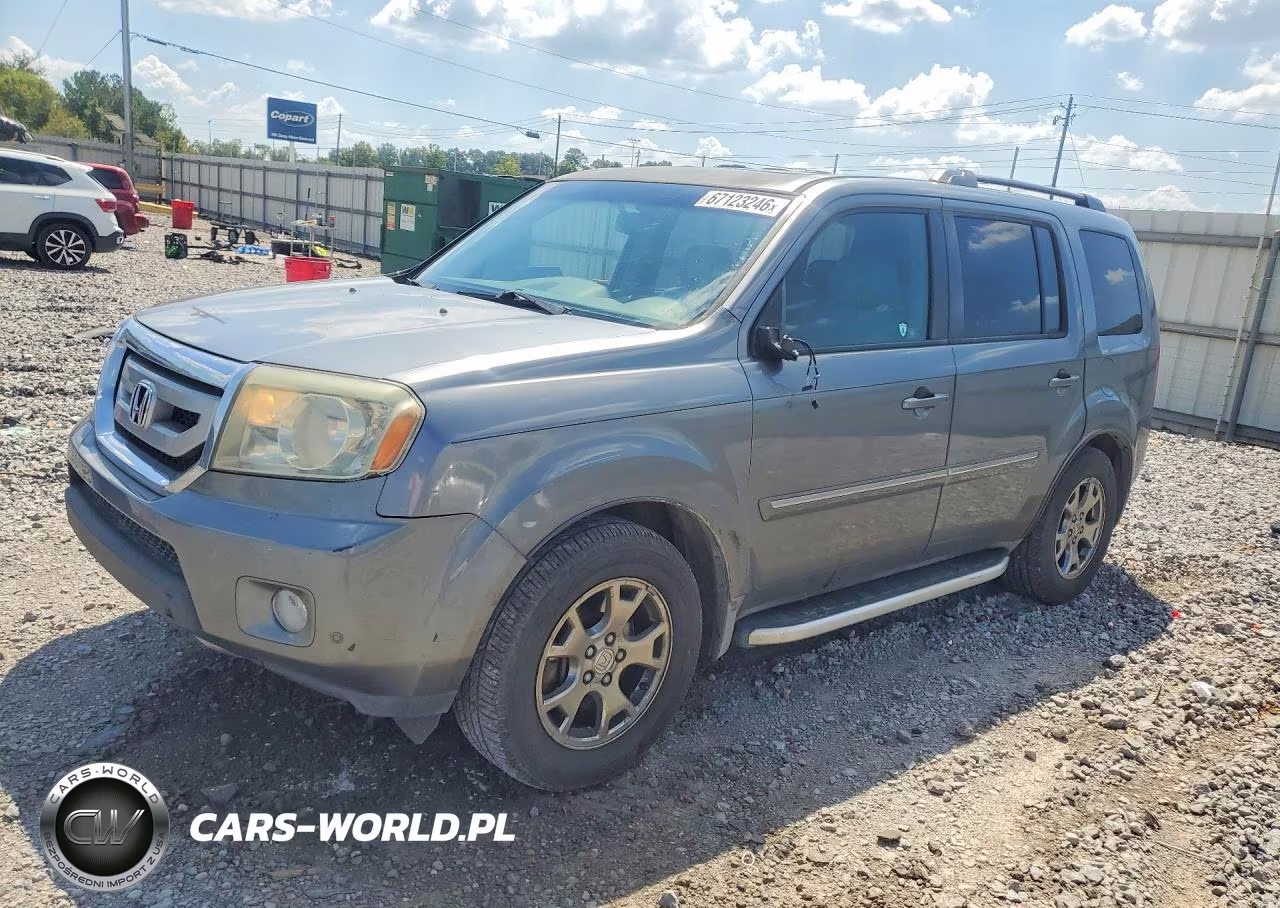 2009 Honda Pilot Touring VIN:5FNYF48989B043981 - 1