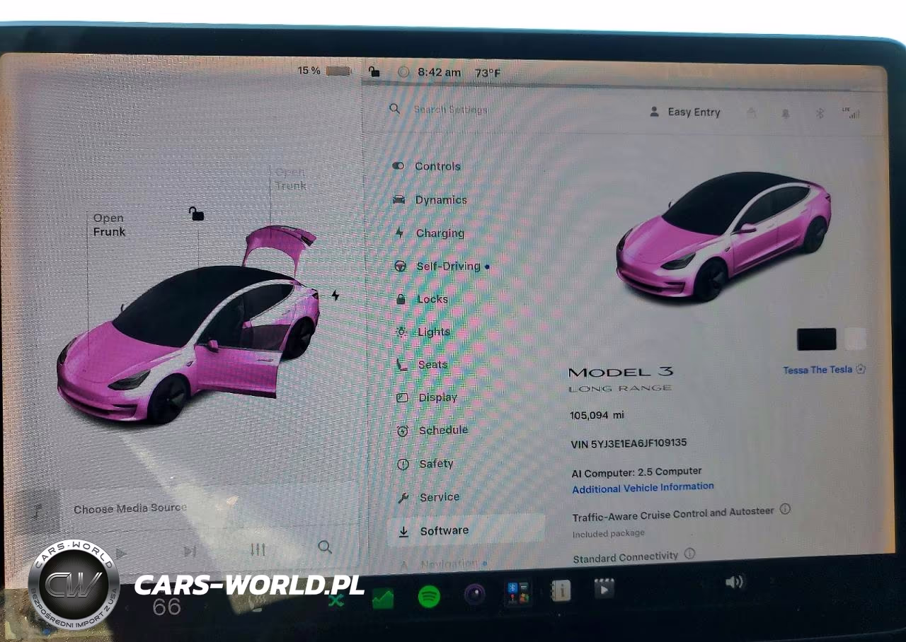 2018 Tesla Model 3 VIN:5YJ3E1EA6JF109135 - 9