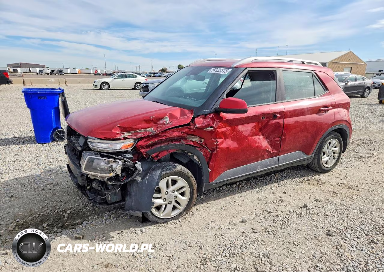 2020 Hyundai Venue Sel VIN:KMHRC8A38LU018258 - 1