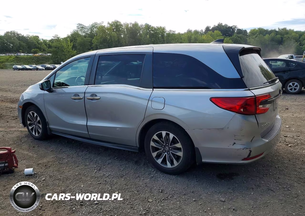 2021 Honda Odyssey Exl VIN:5FNRL6H74MB028958 - 2