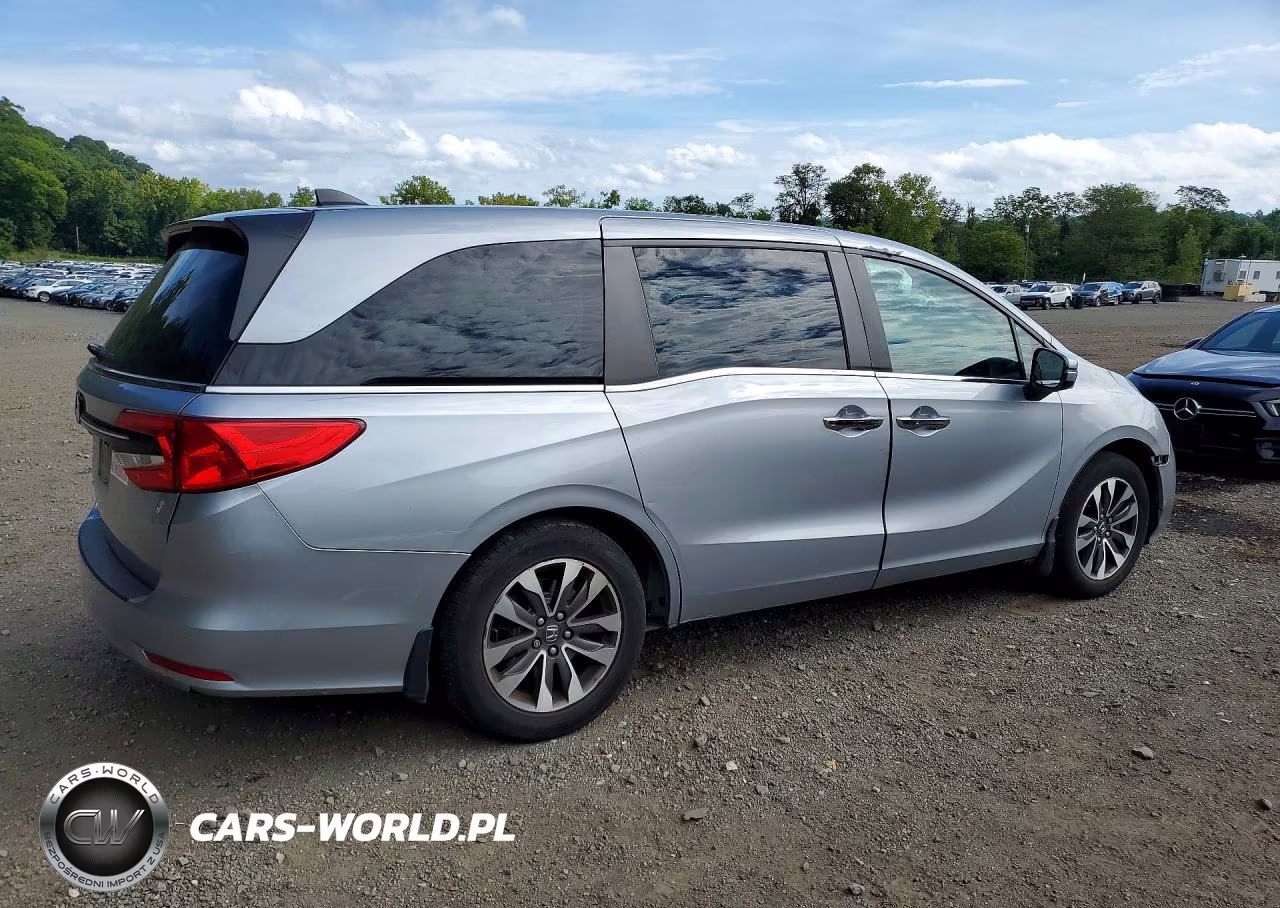 2021 Honda Odyssey Exl VIN:5FNRL6H74MB028958 - 3