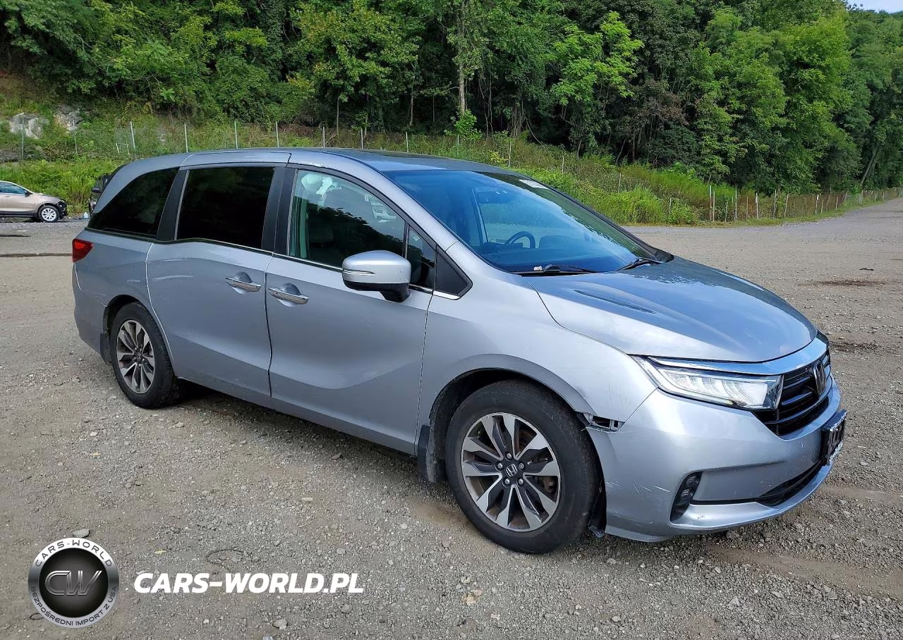 2021 Honda Odyssey Exl VIN:5FNRL6H74MB028958 - 4