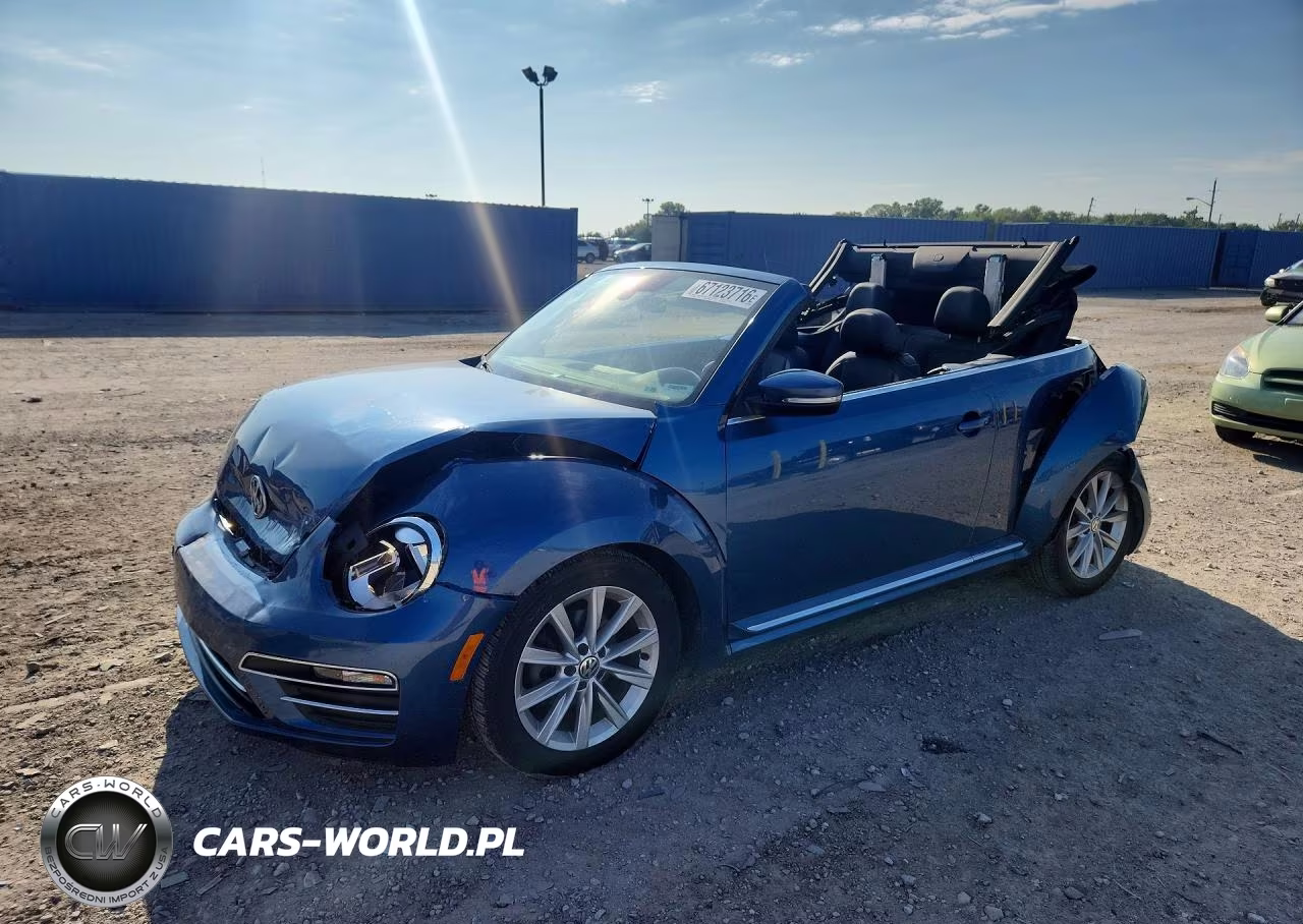 2017 Volkswagen Beetle S-Se VIN:3VW517AT9HM805067 - 1