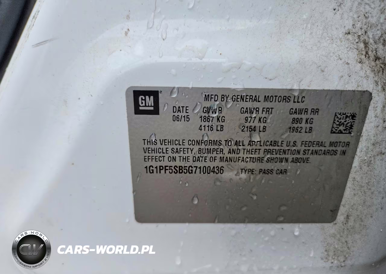 2016 Chevrolet Cruze Limited Lt VIN:1G1PF5SB5G7100436 - 12
